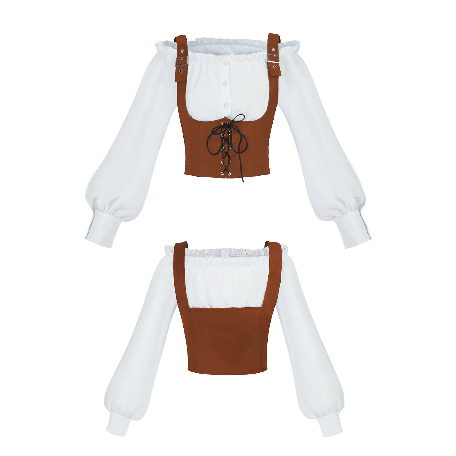 Blouses - Conjunto de dos piezas de disfraz