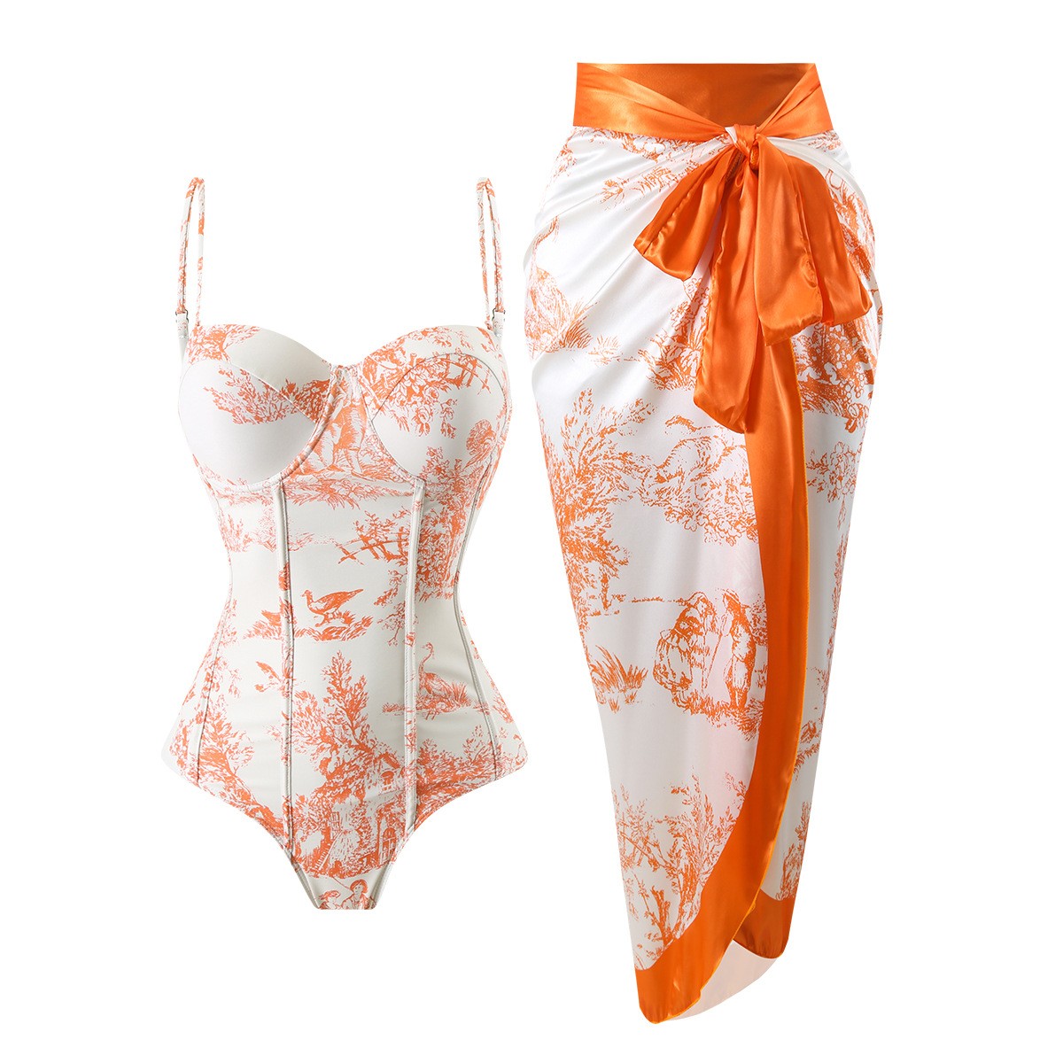 Swimwear - Tankini Retro para Mujer, Traje de