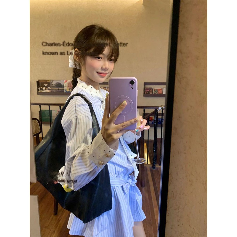 Vestido Camisero Coreano de Ma - Korean Style A Line Shirt Dress reseña y precio