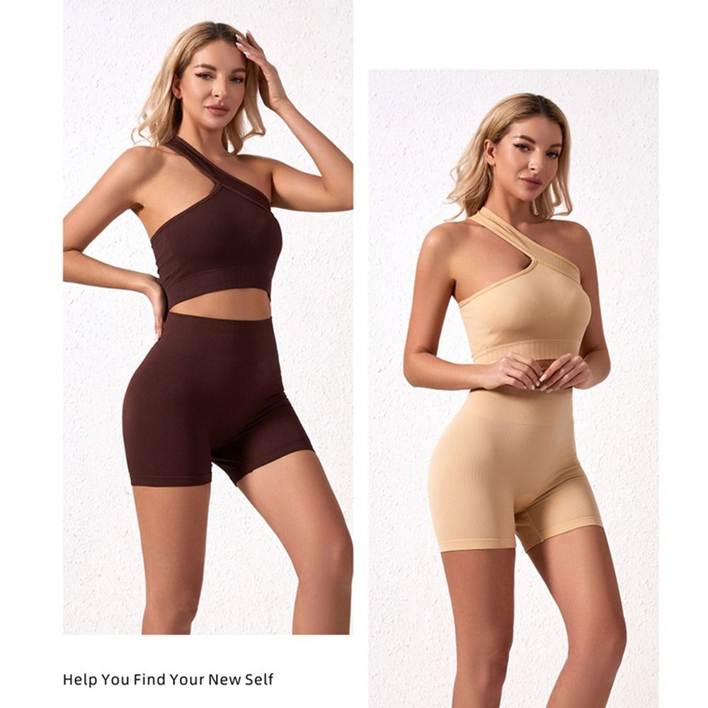 Conjuntos de entrenamiento inf - Seamless Ribbed Workout Tank Top reseña y precio