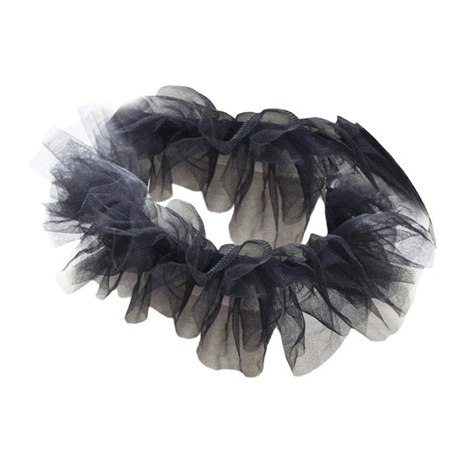 Elegante cuello falso de malla - Blouses reseña y precio