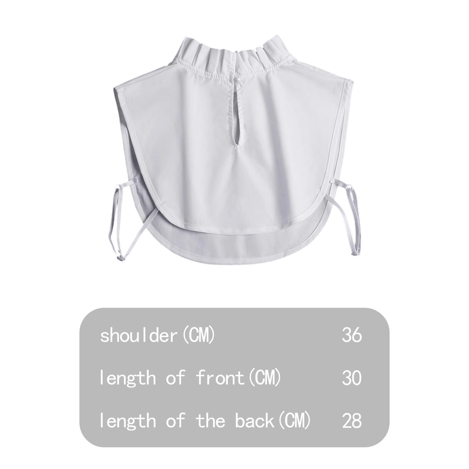 Cuello falso decorativo y vers - Blouses reseña y precio