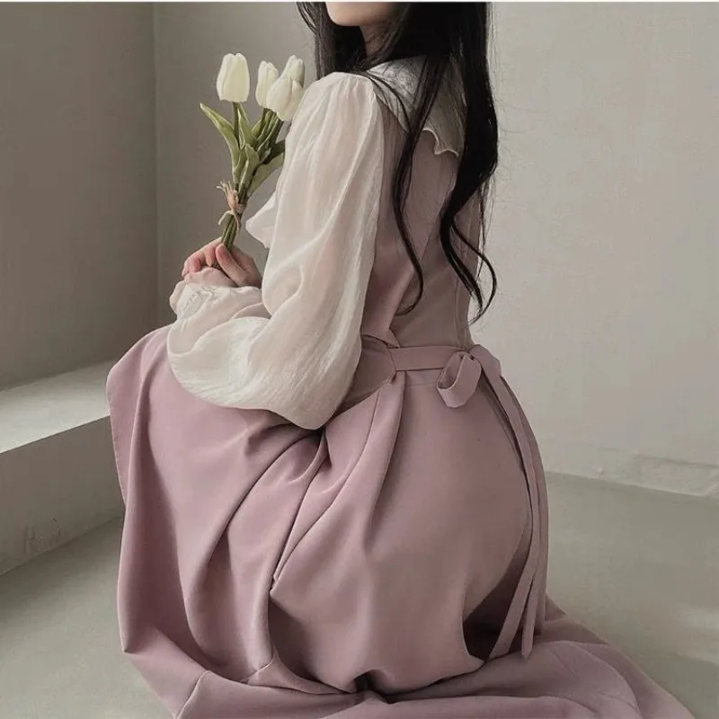 Vestidos de manga larga para m - French Vintage Floral Midi Dress reseña y precio
