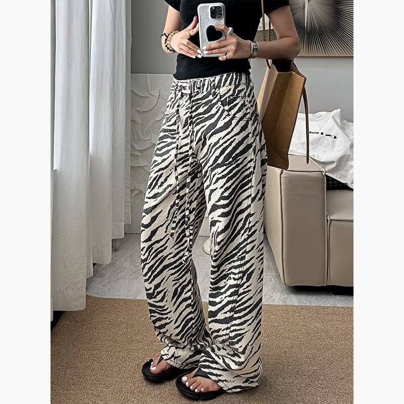 Jeans de mujer con estampado d - Jeans reseña y precio