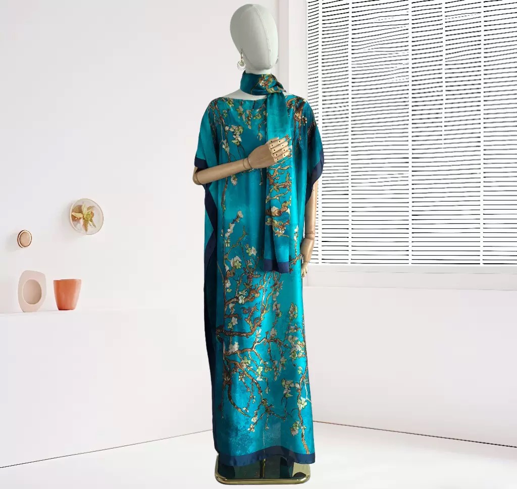 Caftán sedoso informal con tre - Boho Summer Beach Maxi Dress reseña y precio