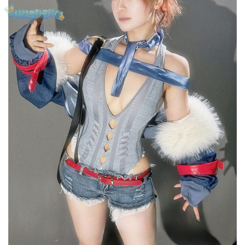 Nuevo disfraz de Cosplay de Ay - Jeans reseña y precio
