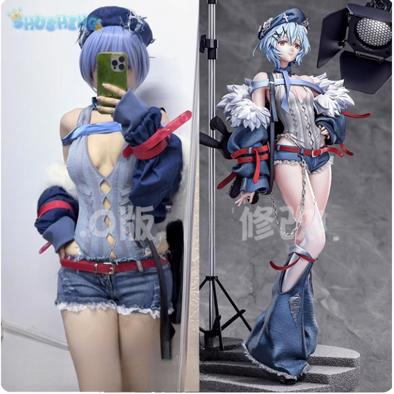 Nuevo disfraz de Cosplay de Ay - Jeans reseña y precio