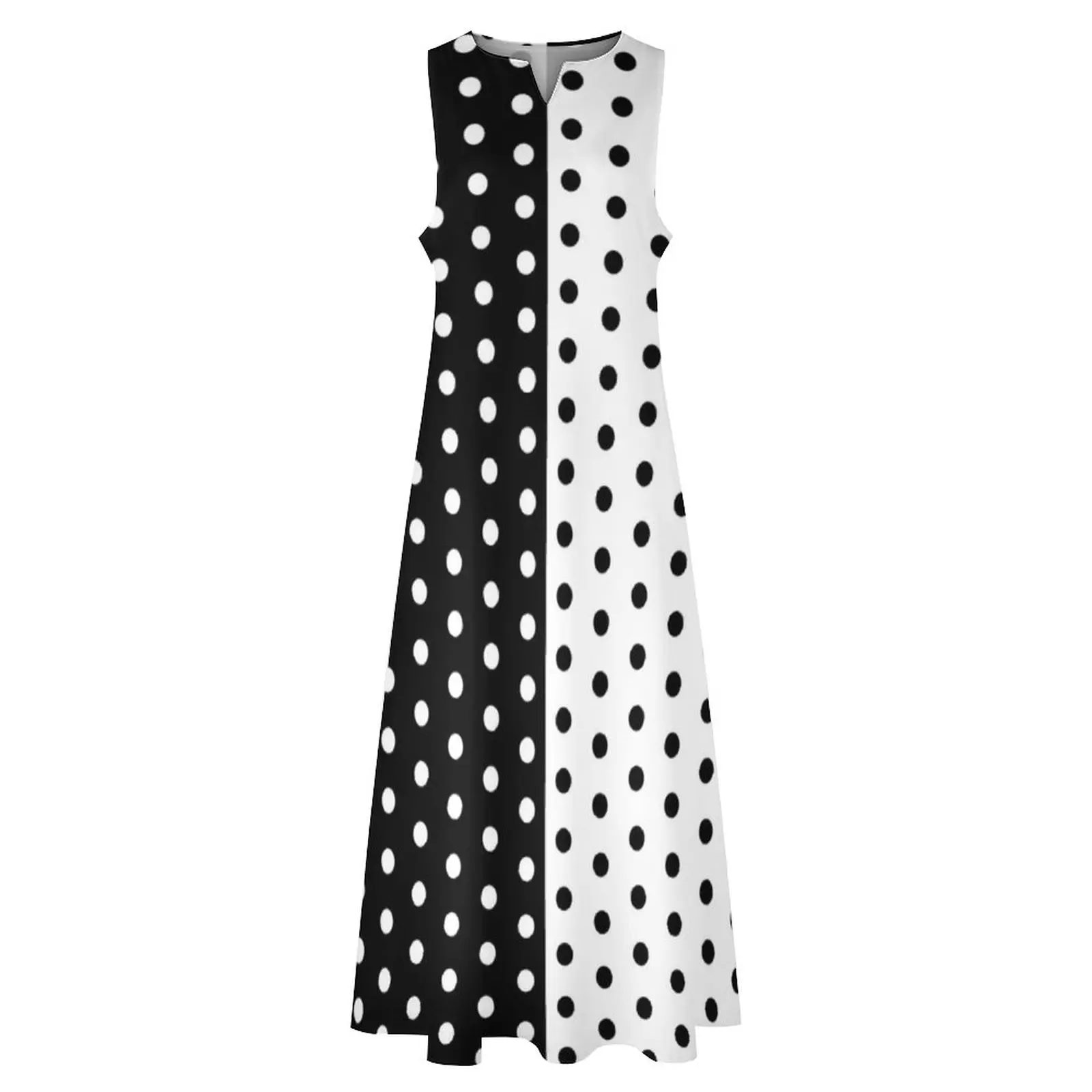 Vestido Retro de dos tonos par - Boho Summer Beach Maxi Dress reseña y precio